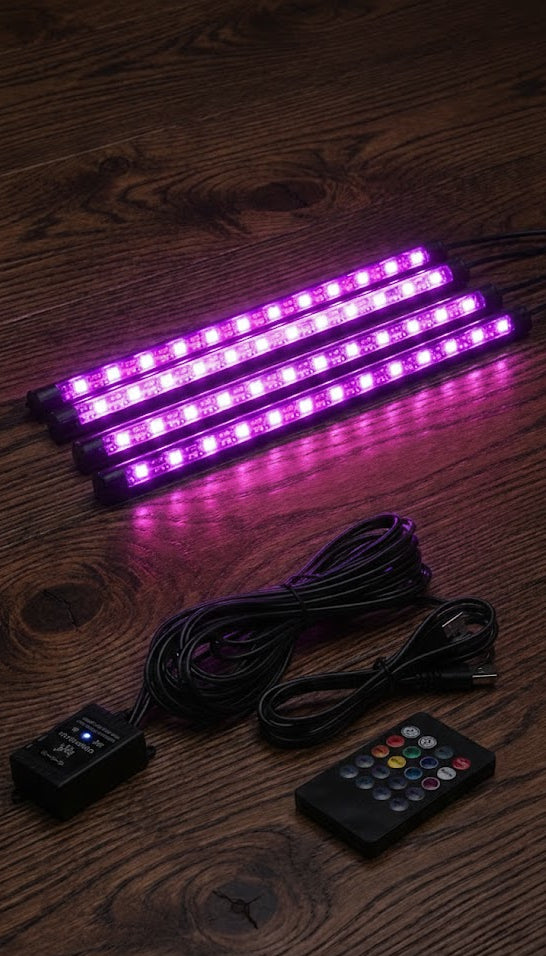 Autosära Nutikas LED-sisevalgustuse komplekt